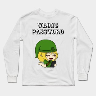 wrong password (ben drowned) Long Sleeve T-Shirt